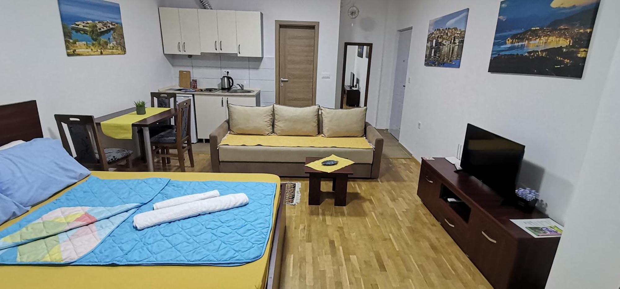 Center Apartment Delfina 奥赫里德 客房 照片